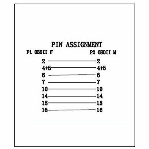 OBD2 Extension Cable with Switch 60cm