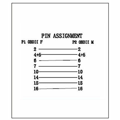 OBD2 Extension Cable 60cm