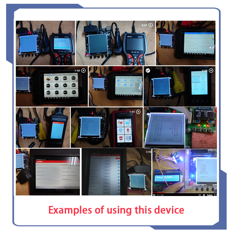 OBDII ECU Simulator CAN BUS IMSAPP